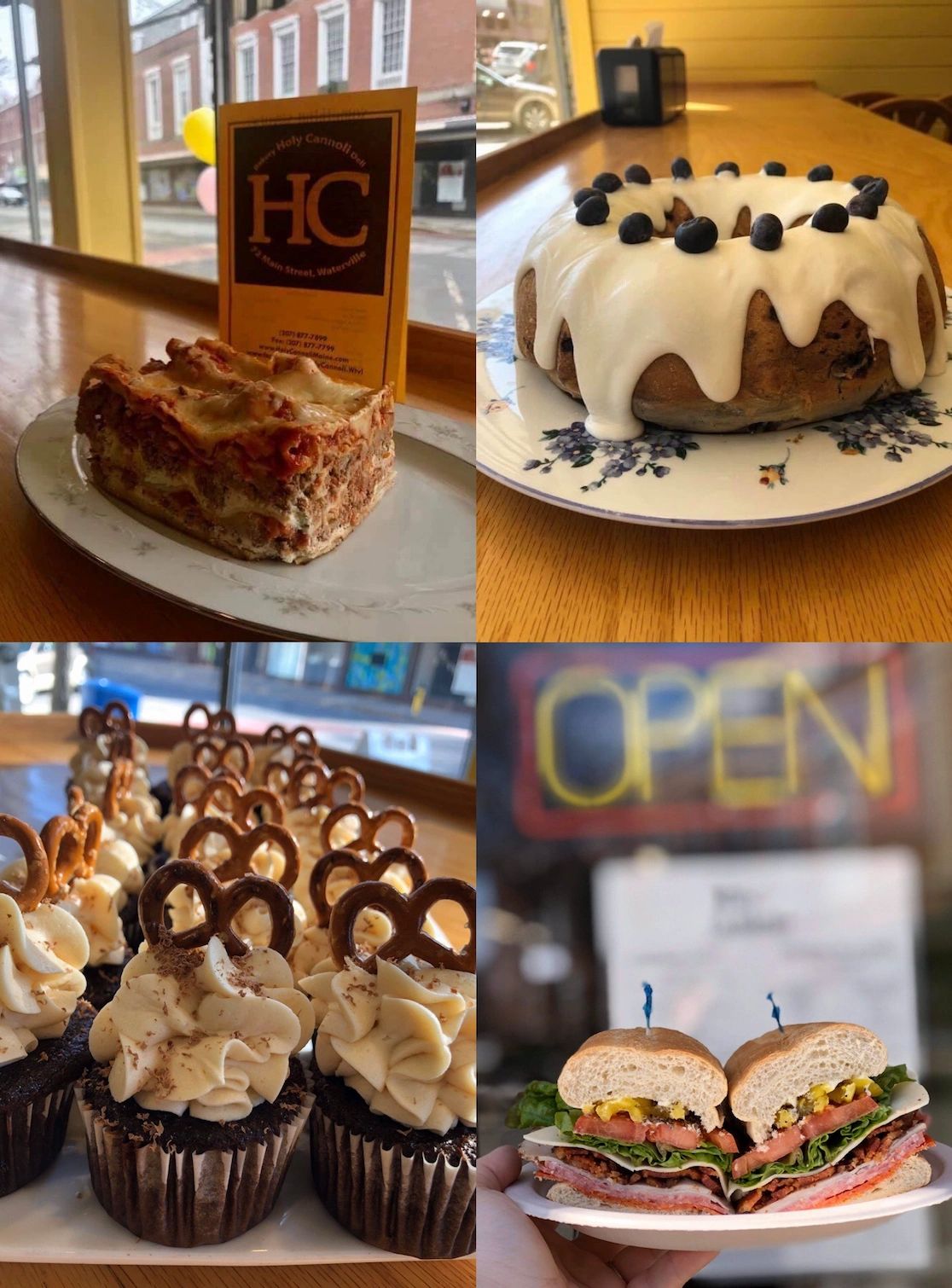 Holy Cannoli Bakery Waterville, Maine